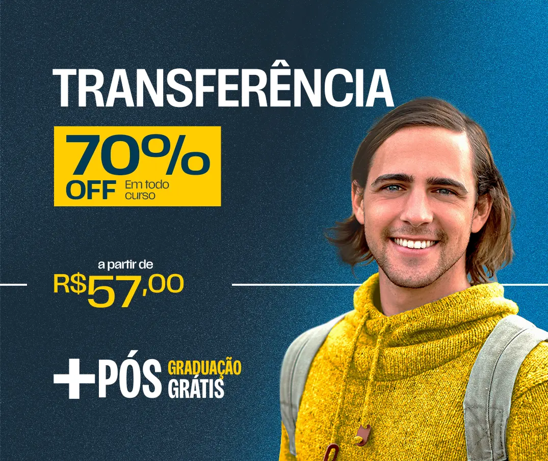 Graduação, Licenciatura e Pós-Graduação 100% EAD. Maior faculdade EAD de São Paulo. Cursos a partir de R$ 59,00 por mês.